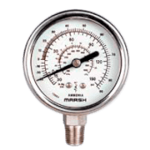 Marsh Bellofram Refrigeration Ammonia Gauge